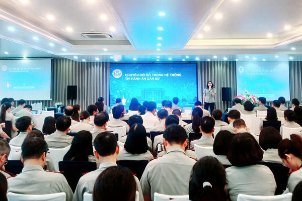 Thi hành án dân sự đẩy mạnh chuyển đổi số, nâng cao hiệu quả