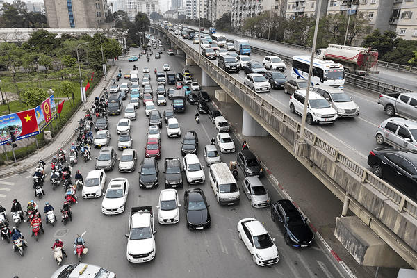Thông tin mới nhất về việc tổ chức lại làn xe trên tuyến vành đai 3