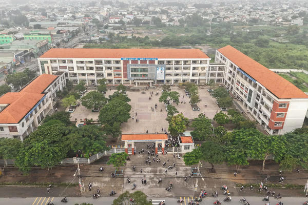 Trường THCS Trảng Dài dừng thu phí trông giữ xe học sinh