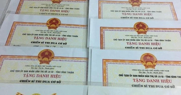 Quy định mới về xét tặng danh hiệu thi đua và mức tiền thưởng từ 1/10/2026