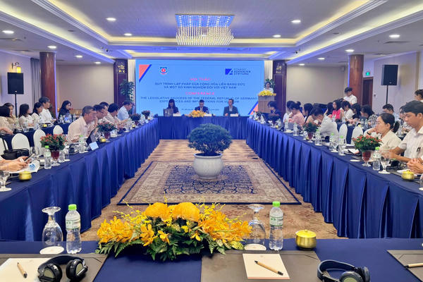 TP HCM: Trao đổi kinh nghiệm quy trình lập pháp của Cộng hòa Liên bang Đức, nâng cao chất lượng xây dựng pháp luật