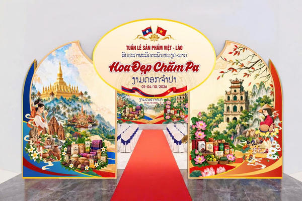 Hơn 100 sản phẩm đặc trưng xuất hiện tại tuần lễ sản phẩm Việt - Lào