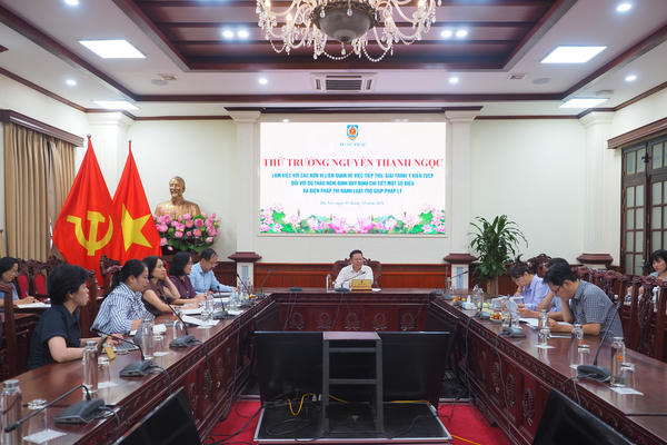 Hoàn thiện quy định về trợ giúp pháp lý, bảo đảm tính khả thi khi triển khai
