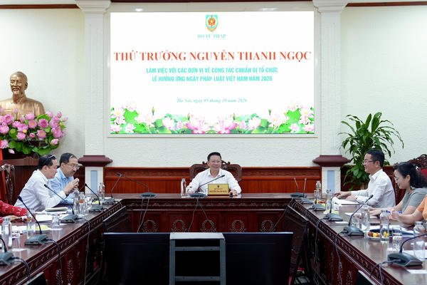 Tổ chức Ngày Pháp luật Việt Nam bảo đảm thiết thực, hiệu quả, tiết kiệm
