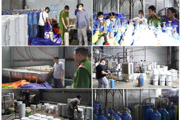 Nhập khẩu hợp pháp mặt hàng khí N2O, sau khi thông quan lại sang chiết, phân phối trái phép phục vụ giải trí