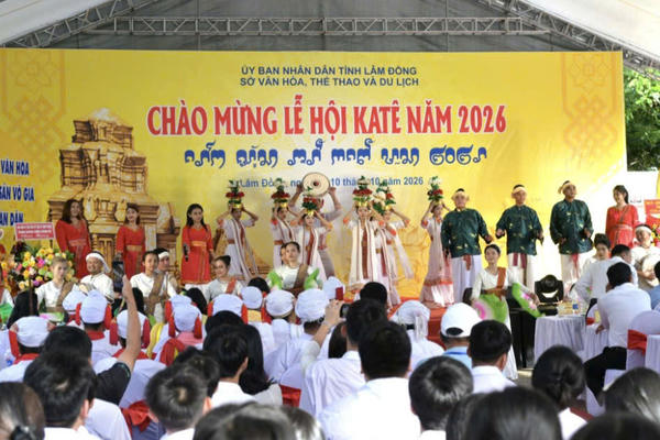 Khai hội Katê 2026, lan tỏa bản sắc văn hóa Chăm tại Lâm Đồng Khai hội Katê 2026, lan tỏa bản sắc văn hóa Chăm tại Lâm Đồng