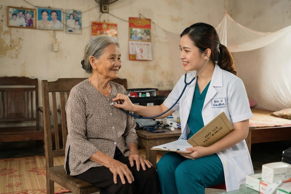 Thực hiện khám, chữa bệnh tại nhà cho người cao tuổi không có điều kiện đến cơ sở y tế Thực hiện khám, chữa bệnh tại nhà cho người cao tuổi không có điều kiện đến cơ sở y tế