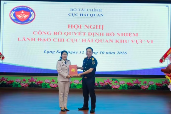 Bổ nhiệm Phó Chi cục trưởng Chi cục Hải quan khu vực VI
