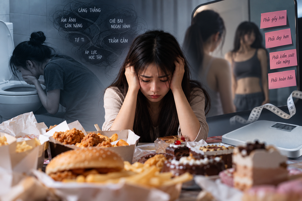 Nữ sinh 21 tuổi hạ kali máu, trầm cảm vì ám ảnh giảm cân, liên tục ăn rồi tự gây nôn
Nữ sinh 21 tuổi hạ kali máu, trầm cảm vì ám ảnh giảm cân, liên tục ăn rồi tự gây nôn