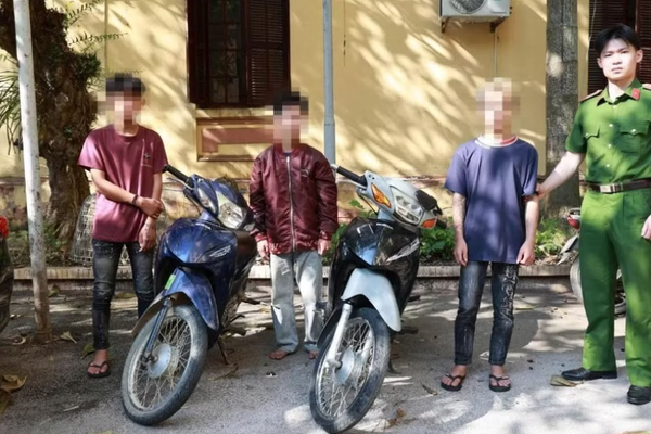 Truy xét vụ mất xe tại nhà trọ, phát hiện nhóm trộm cắp liên tỉnh