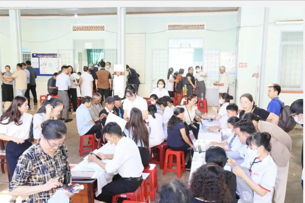 Hơn 2,55 triệu người tại tỉnh Đắk Lắk được khám sức khỏe định kỳ, khám sàng lọc Hơn 2,55 triệu người tại tỉnh Đắk Lắk được khám sức khỏe định kỳ, khám sàng lọc