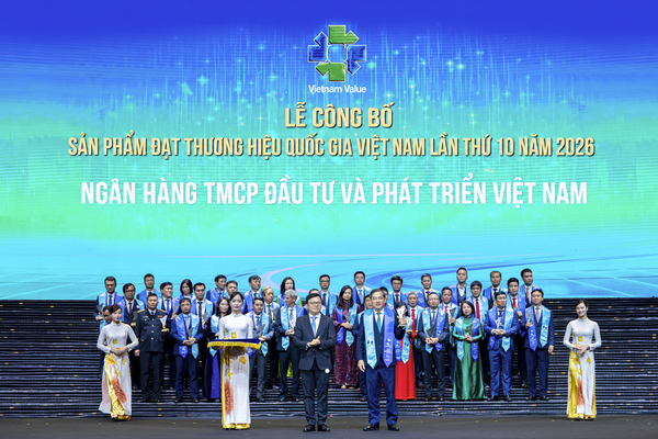 BIDV khẳng định vị thế 'Thương hiệu quốc gia'