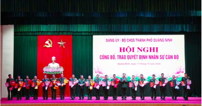 Quảng Ninh kiện toàn đội ngũ chính trị viên Ban CHQS cấp xã
Quảng Ninh kiện toàn đội ngũ chính trị viên Ban CHQS cấp xã