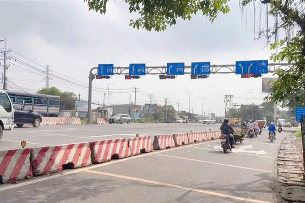 Đồng Nai điều chỉnh đèn tín hiệu giao thông tại nút giao Sơn Tiên trên Quốc lộ 51