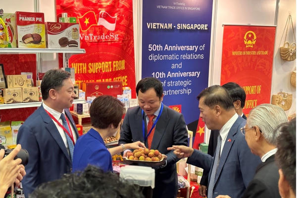 Kim ngạch thương mại song phương Việt Nam Singapore đạt mức kỷ lục mới
