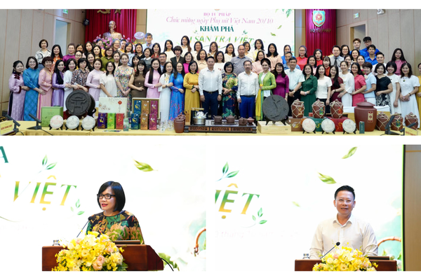 Bộ Tư pháp gặp mặt, tôn vinh nữ cán bộ nhân Ngày Phụ nữ Việt Nam 20/10