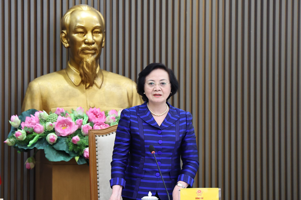 Phó Thủ tướng Phạm Thị Thanh Trà xác định ba nhóm nhiệm vụ trọng tâm tạo nguồn lực phát triển cho văn hóa, xã hội, giáo dục Phó Thủ tướng Phạm Thị Thanh Trà xác định ba nhóm nhiệm vụ trọng tâm tạo nguồn lực phát triển cho văn hóa, xã hội, giáo dục