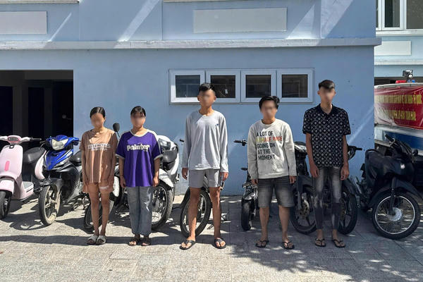 Làm rõ nhóm đối tượng gây ra 9 vụ trộm xe máy, xe điện, thu hồi toàn bộ tang vật Làm rõ nhóm đối tượng gây ra 9 vụ trộm xe máy, xe điện, thu hồi toàn bộ tang vật