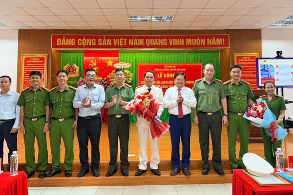 TP.HCM: Phường An Lạc kiện toàn chức danh Trưởng Công an phường
