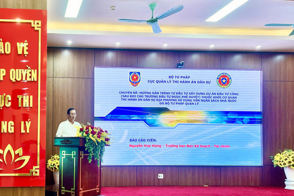 Bộ Tư pháp bế mạc Hội nghị tập huấn, quán triệt pháp luật đầu tư công, xây dựng, đấu thầu