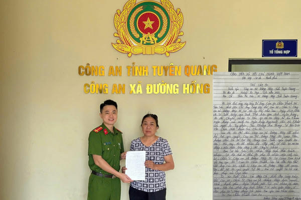 Người phụ nữ ở Tuyên Quang nhận lại 40 triệu đồng sau 2 tháng chuyển nhầm 