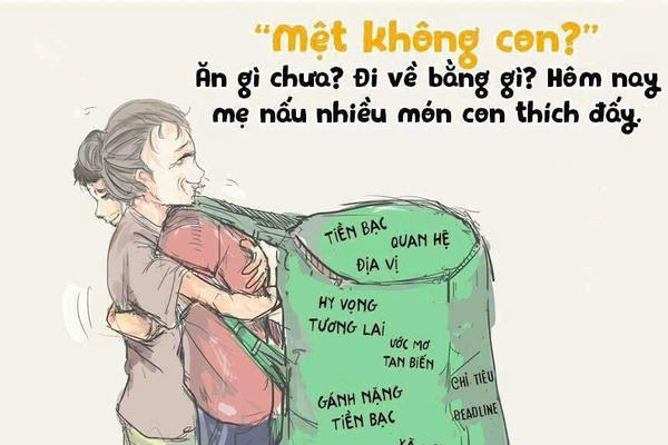 CHIẾC BA LÔ CỦA MẸ