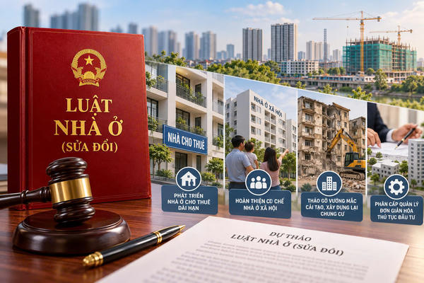 Sửa Luật Nhà ở: 'Khơi thông nguồn lực, mở rộng thị trường cho thuê'