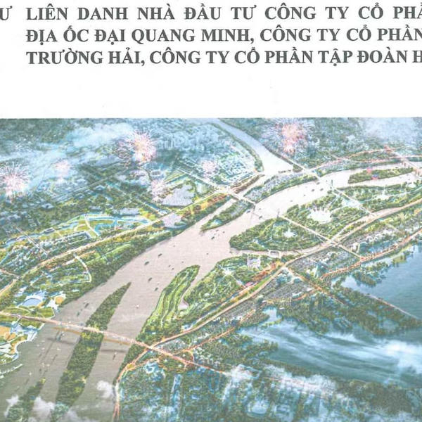 Đại Quang Minh tăng vốn lên 26.100 tỷ đồng, dẫn đầu liên danh đề xuất dự án sông Hồng 714.000 tỷ