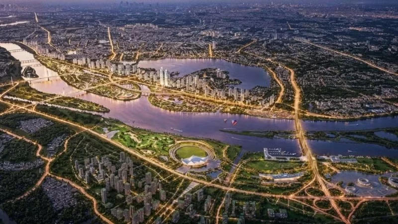 Đô thị đa trung tâm mở ra chu kỳ phát triển mới cho bất động sản Hà Nội Đô thị đa trung tâm mở ra chu kỳ phát triển mới cho bất động sản Hà Nội