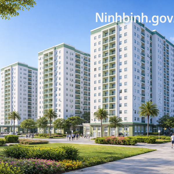 Ninh Bình đầu tư hơn 500 tỷ đồng xây chung cư cho thuê tại phường Nam Định