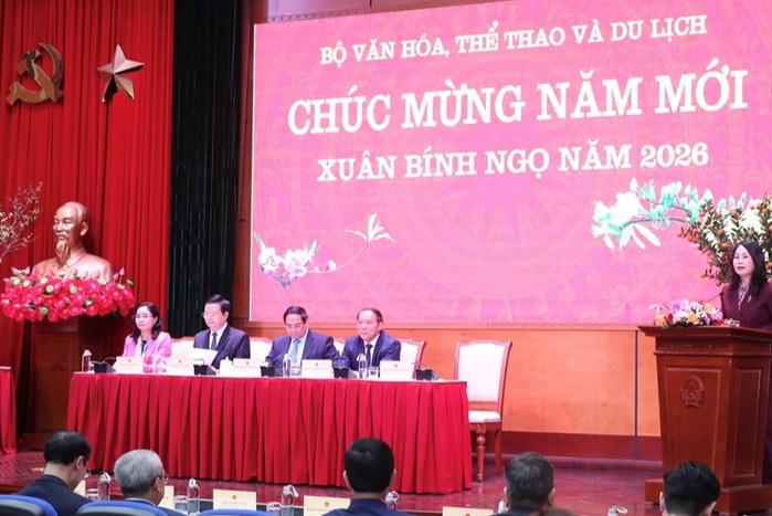 Thủ tướng Chính phủ Phạm Minh Chính thăm, chúc Tết và làm việc với Bộ Văn hóa, Thể thao và Du lịch Thủ tướng Chính phủ Phạm Minh Chính thăm, chúc Tết và làm việc với Bộ Văn hóa, Thể thao và Du lịch