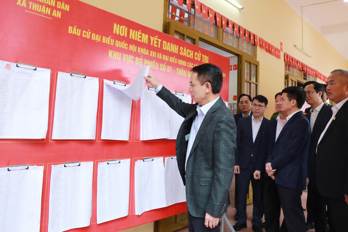 Hà Nội chuẩn bị chu đáo để cuộc bầu cử trở thành ngày hội của toàn dân