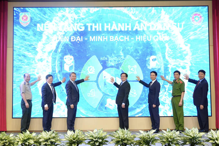 Bộ Tư pháp khai trương Nền tảng số Thi hành án dân sự