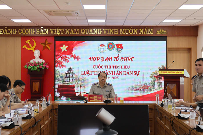 Hà Nội: Kết thúc cuộc thi tìm hiểu Luật Thi hành án dân sự năm 2025