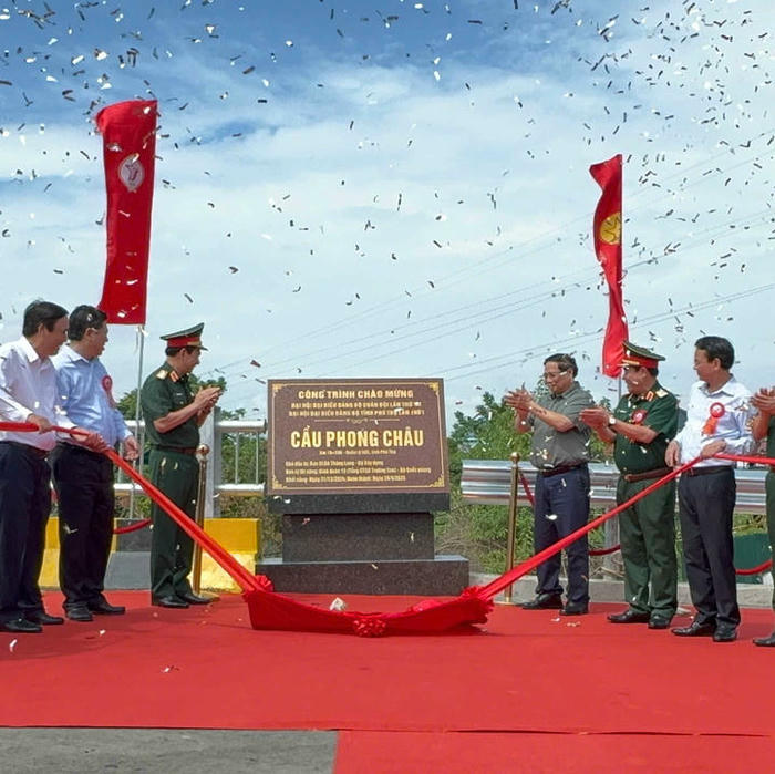 Bản tin tổng hợp 28/09: Khánh thành cầu Phong Châu mới tại Phú Thọ, hoàn thành vượt tiến độ, nối thông huyết mạch Quốc lộ 32C Bản tin tổng hợp 28/09: Khánh thành cầu Phong Châu mới tại Phú Thọ, hoàn thành vượt tiến độ, nối thông huyết mạch Quốc lộ 32C