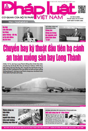 Báo Pháp luật Việt Nam số 350