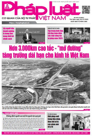 Báo Pháp luật Việt Nam số 352