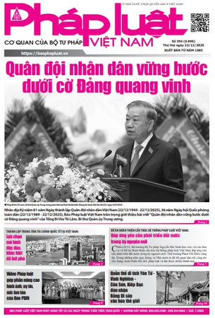 Báo Pháp luật Việt Nam số 356