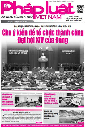 Báo Pháp luật Việt Nam số 357