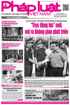 Báo Pháp luật Việt Nam số 363