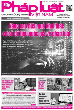 Báo Pháp luật Việt Nam số 365