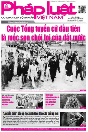 Báo Pháp luật Việt Nam số 006
