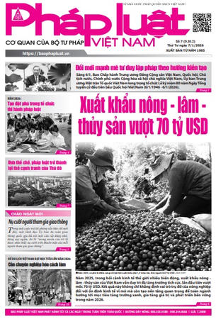 Báo Pháp luật Việt Nam số 007