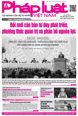 Báo Pháp luật Việt Nam số 009