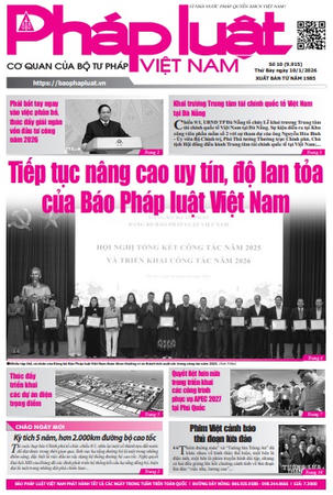 Báo Pháp luật Việt Nam số 010