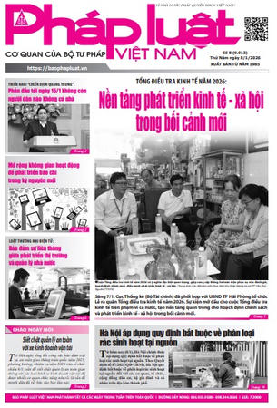 Báo Pháp luật Việt Nam số 008