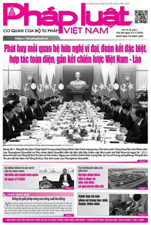 Báo Pháp luật Việt Nam số 027