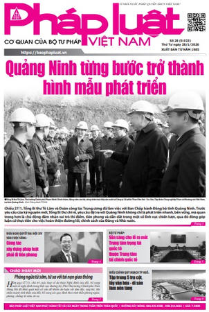Báo Pháp luật Việt Nam số 028