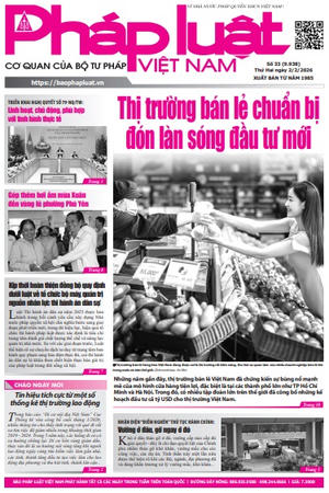 Báo Pháp luật Việt Nam số 033