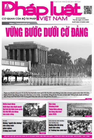 Báo Pháp luật Việt Nam số 034